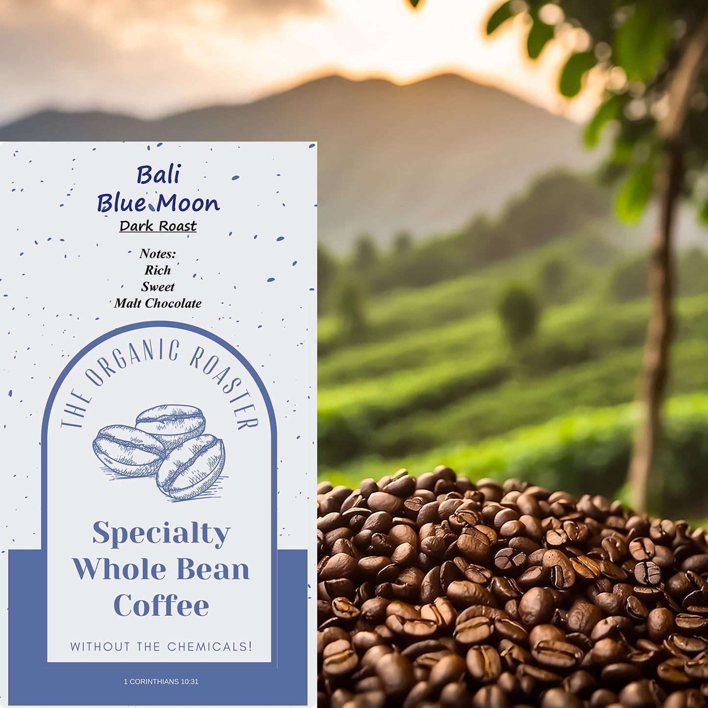 Bali Blue Moon (Dark)